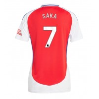 Arsenal Bukayo Saka #7 Hjemmedrakt Dame 2024-25 Kortermet